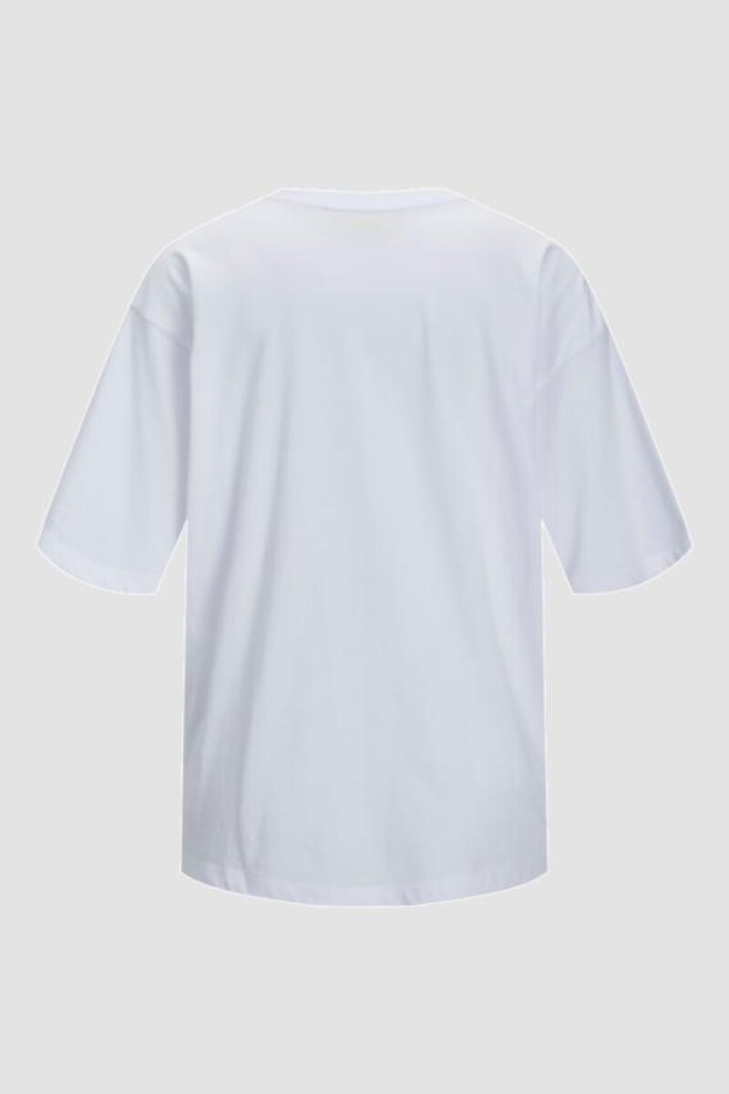 Camiseta Andrea Con Estampa. Bright White