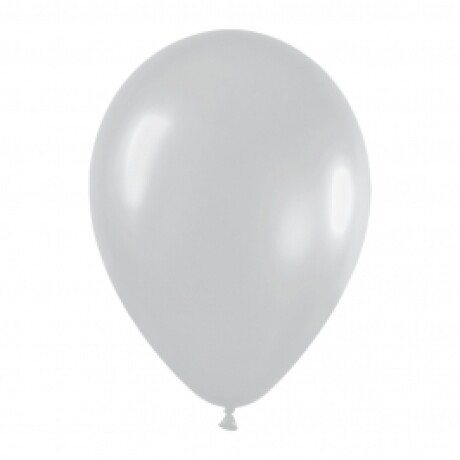 Globo Abanti Perlado x50 Plateado