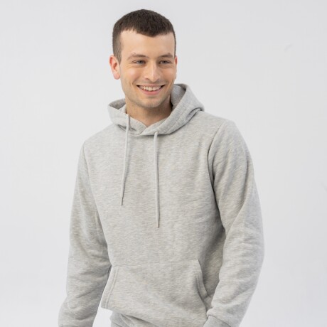 Canguro Menpi Alta Calidad Moda Hombre Deportivo Gris S/C