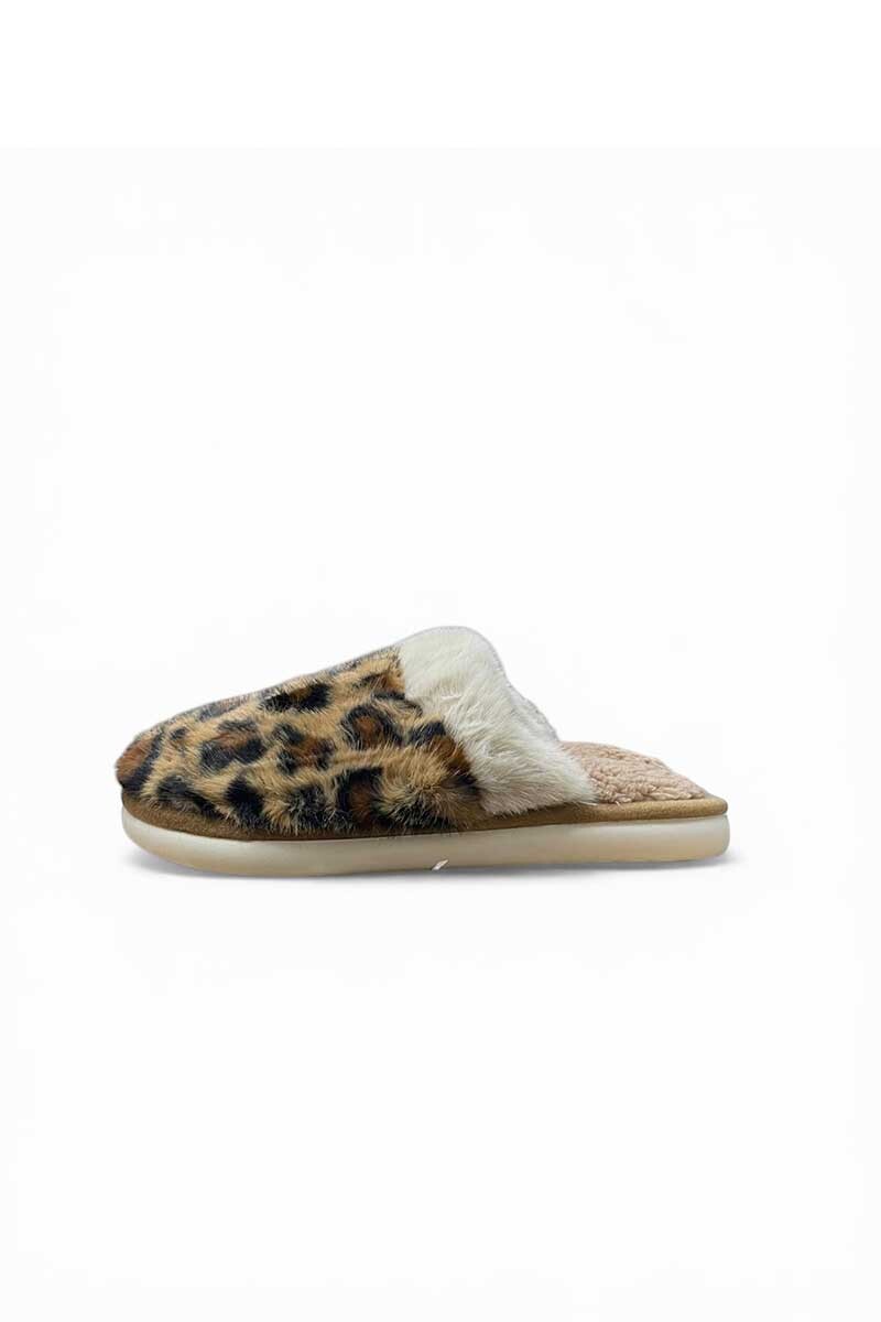 PANTUFLA ANIMAL PRINT 