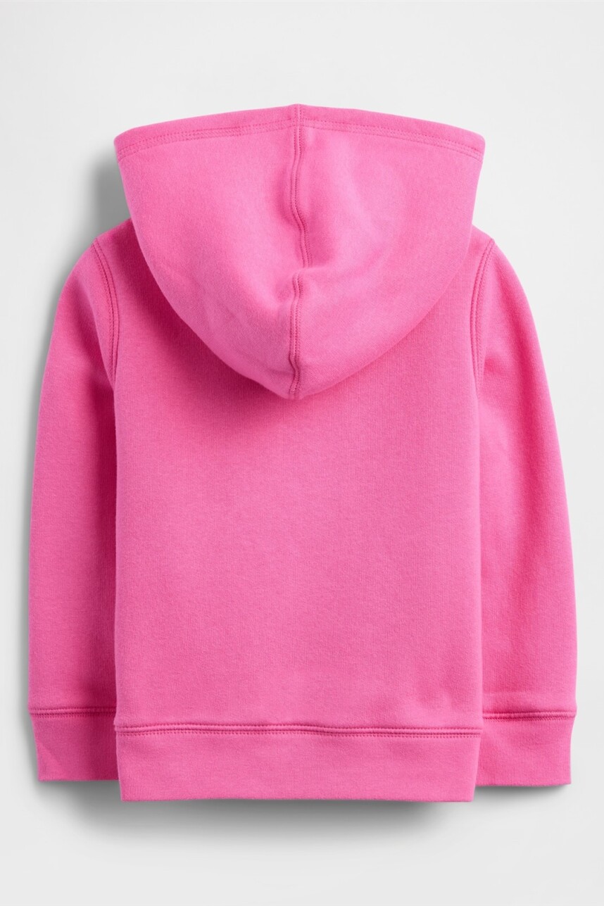 Canguro Logo Gap Con Corderito Toddler Niña Pink Azalea