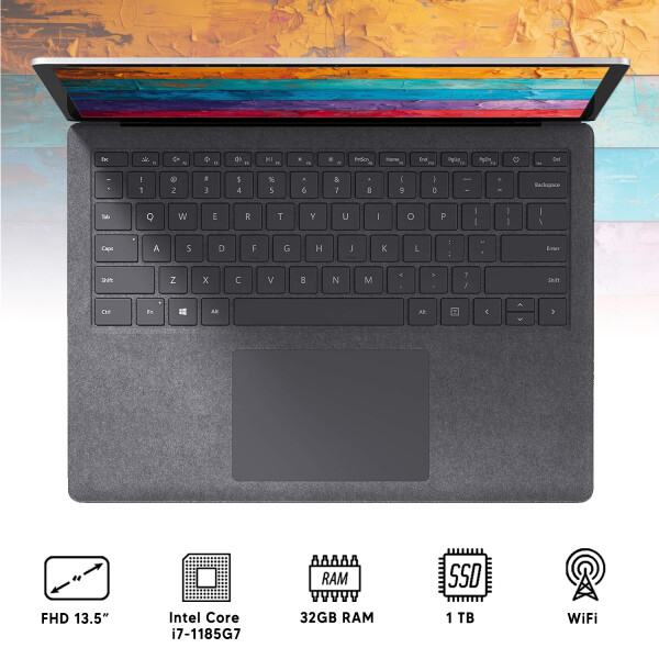 Notebook Microsoft Surface 4 I7 32gbram 1tbssd Táctil NOTEBOOK MICROSOFT SURFACE 4 I7/32/1/TS