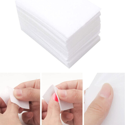 Almohadillas de algodón quita esmalte de uñas Almohadillas De Algodón Quita Esmalte De Uñas