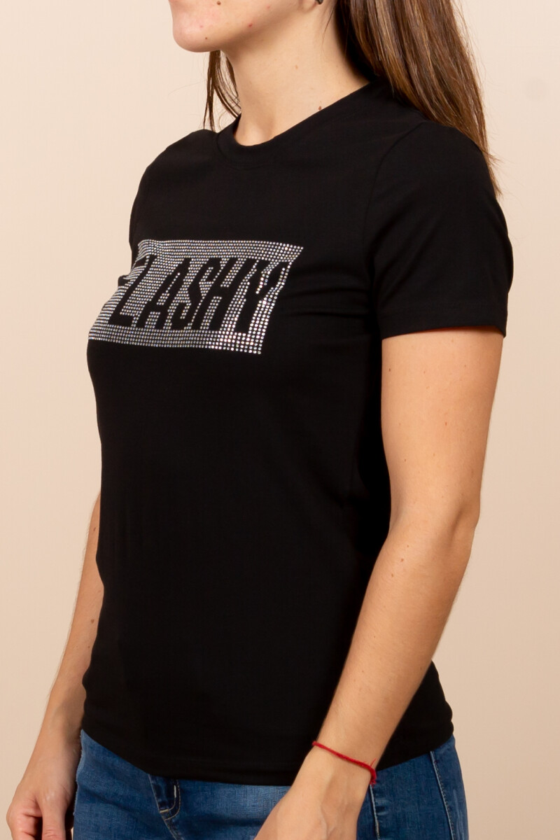 Remera Flashy Negro