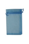 Bolsa organza 12x17 cm. TURQUESA