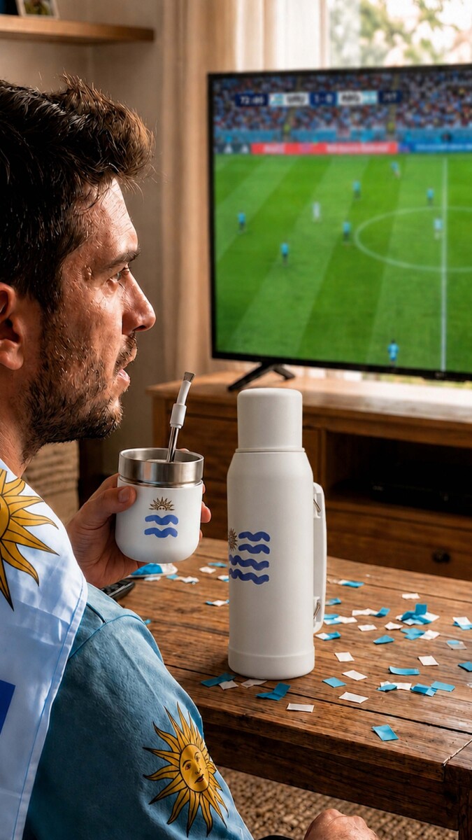 KIT MATERO ATOMIC - URUGUAY BLANCO 