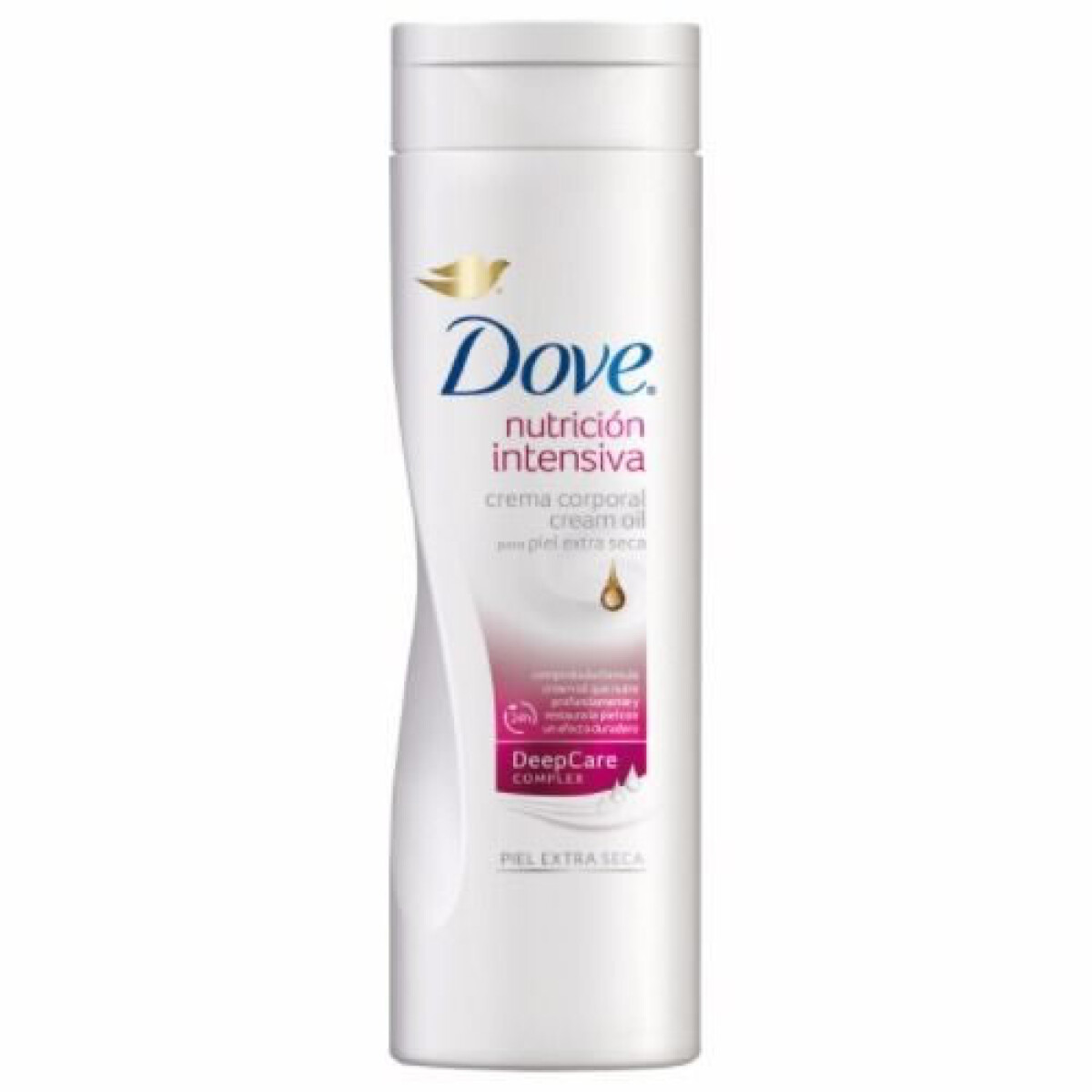 Crema Corporal Dove Nutrición Intensiva 400ml | Hidratación Profunda y Suavidad