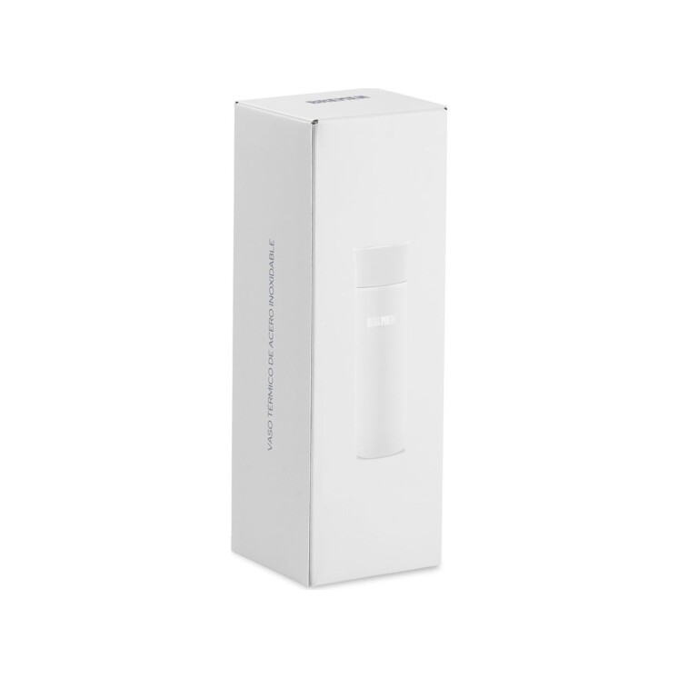 Vaso Térmico Bremen 450 ml Acero Inoxidable con Tapa 360° Gris Vaso Térmico Bremen 450 ml Acero Inoxidable con Tapa 360° Gris