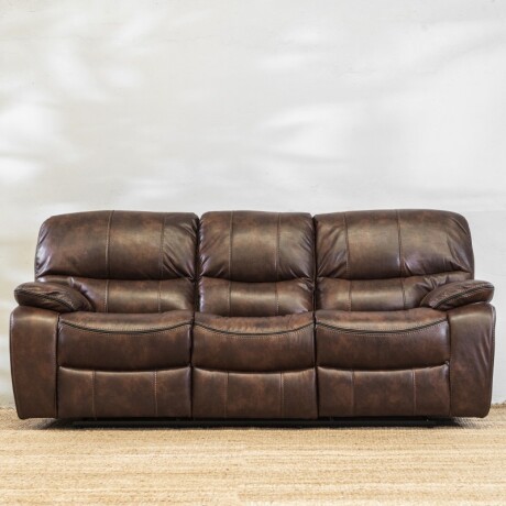 Sillón Reclinable Niza 3 Cuerpos Chocola U