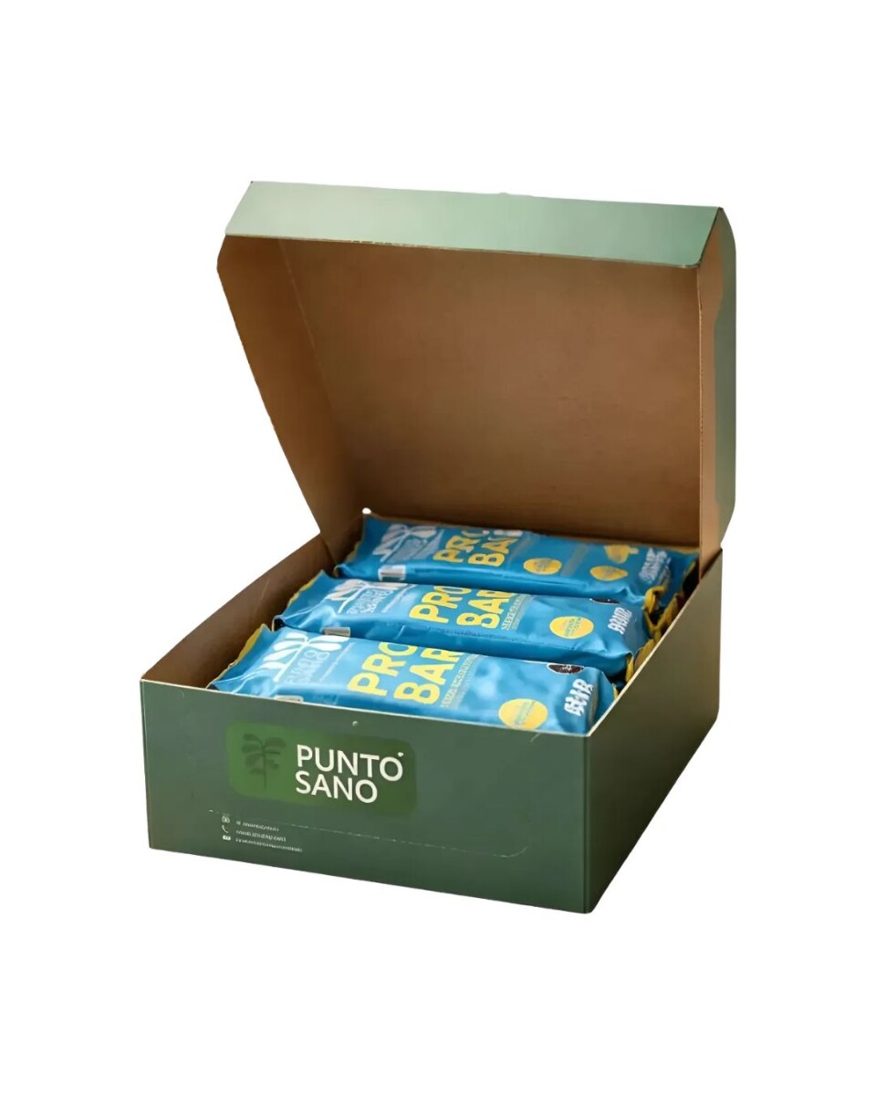 Barra de Proteína 45gr Caja x16 Punto Sano - Chocolate 