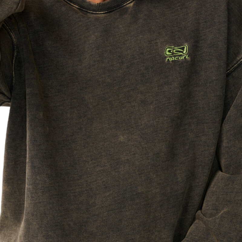 Buzo Rip Curl Archive Distressed - Negro Buzo Rip Curl Archive Distressed - Negro