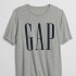 V-SS CORP LOGO T B10 GREY HEATHER