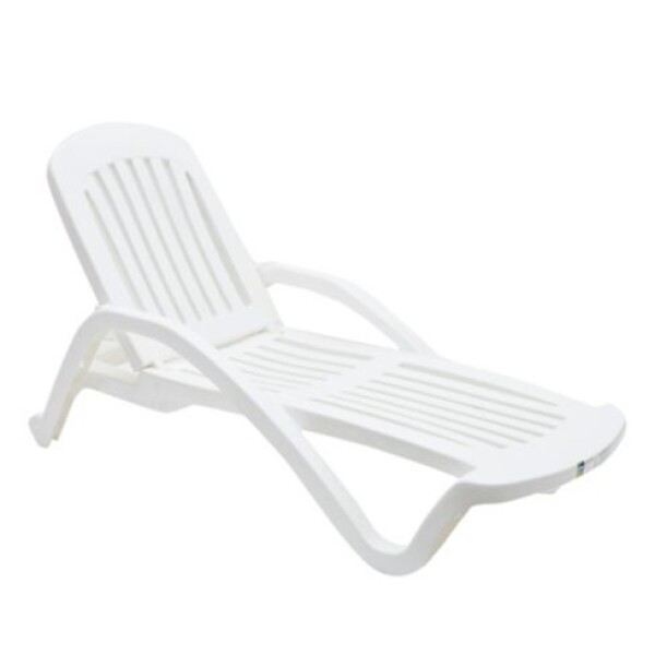 REPOSERA IBIZA 193,2X71X45,5 CM BLANCO