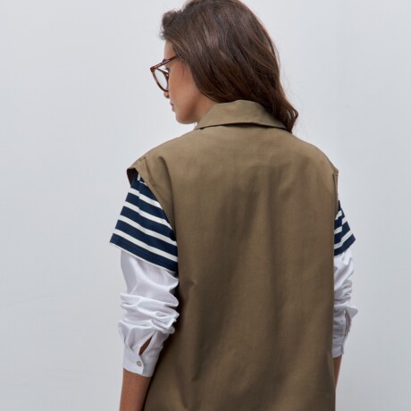 CHALECO AURI Verde Militar