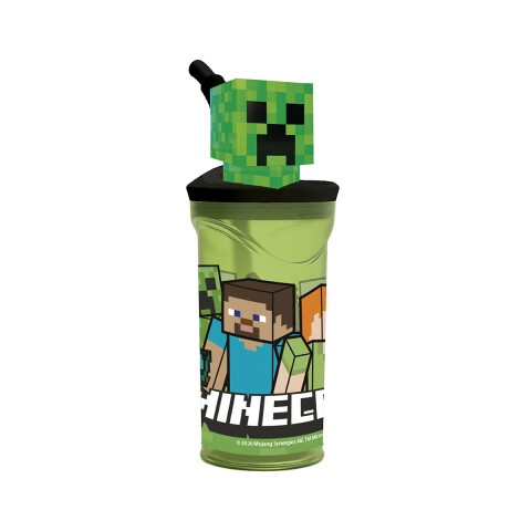 Vaso Alto con Forma 3D Minecraft 18 cm 360ml U