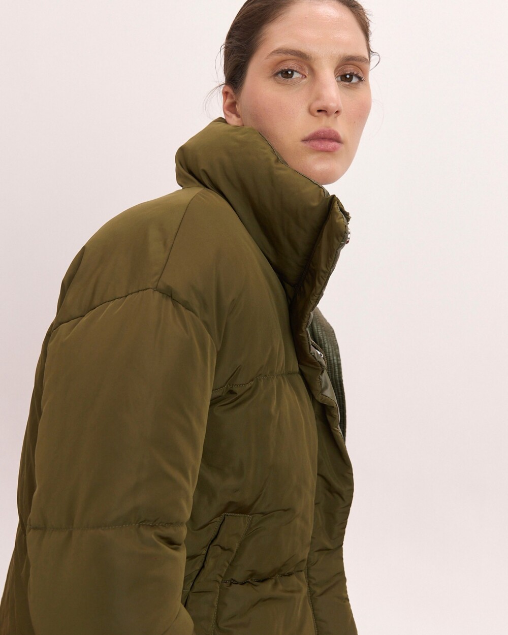 Puffer Borbon Camuflado