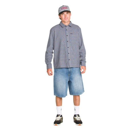 Bermuda Volcom Billow Denim Short 22 Azul