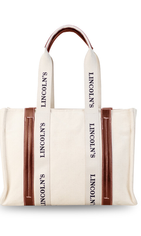TOTE BAG MALASIA CRUDO C/HABANO