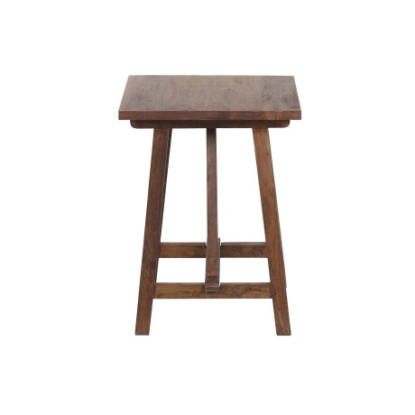 MESA DE LIVING LATERAL - ARRIME MADERA-DE-MANGO MARRON FARM CASTAÑO
