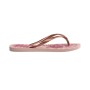 Sandalias Havaianas Slim Organic Mujer Rosado/Dorado