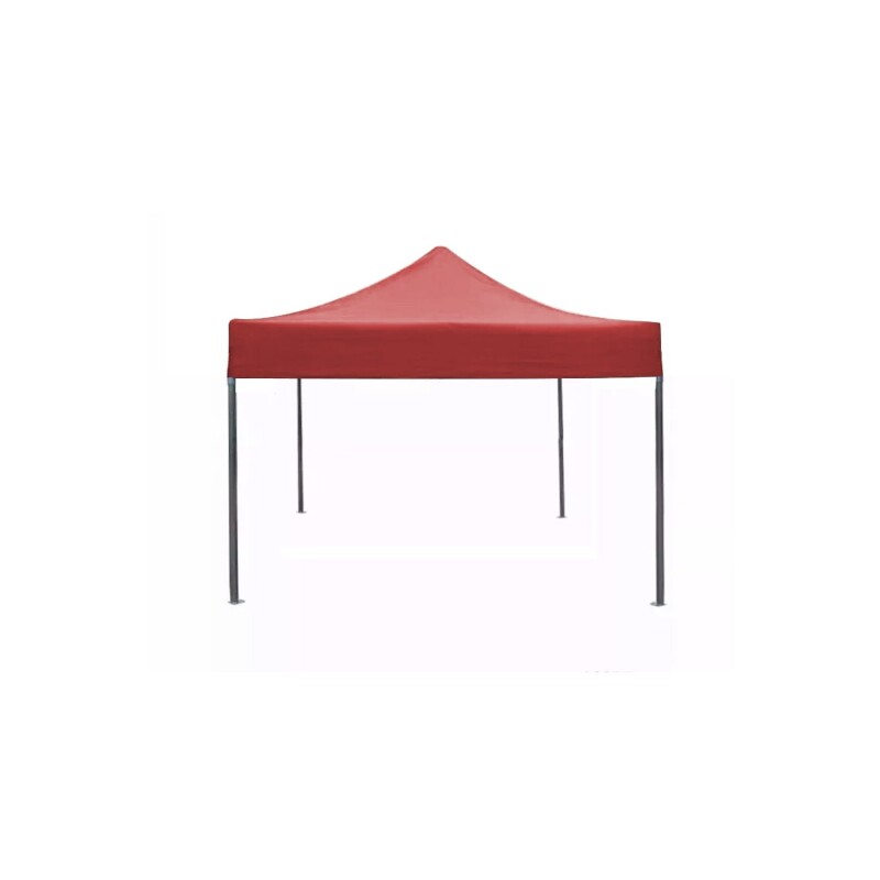 Kit Gazebo súper reforzado 3x3x2.5 mts Rojo