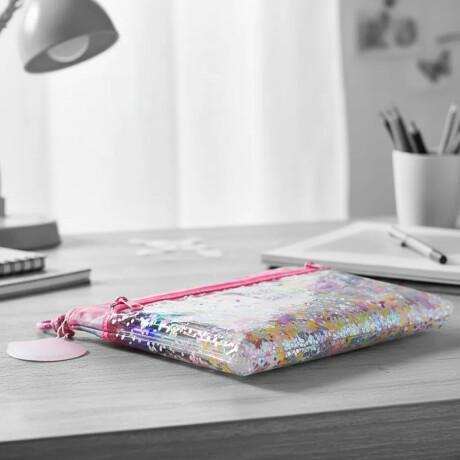 Set Papelería Arte Escolar c/ Cartuchera Libreta Lapiceras Mariposa