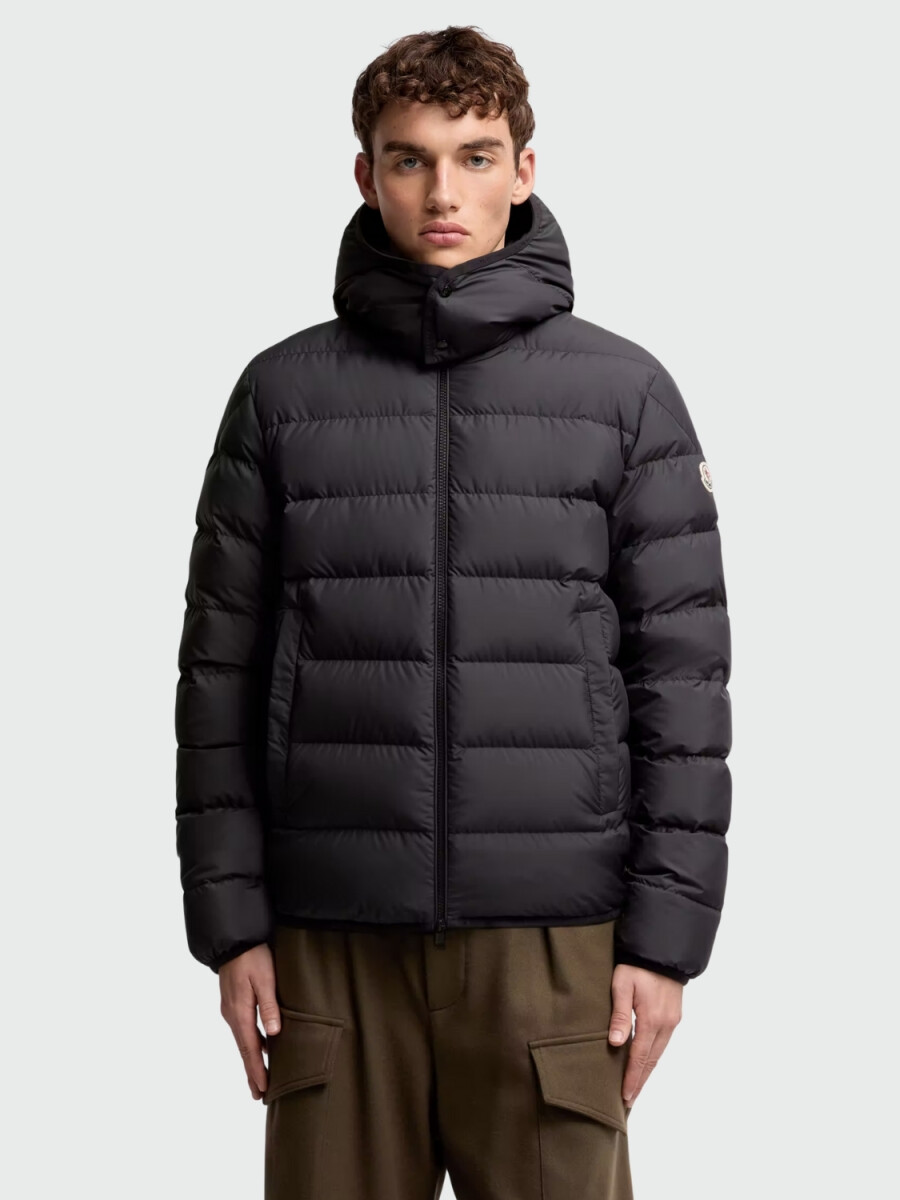 MONCLER - Campera Corta de Plumas Montbrocq 