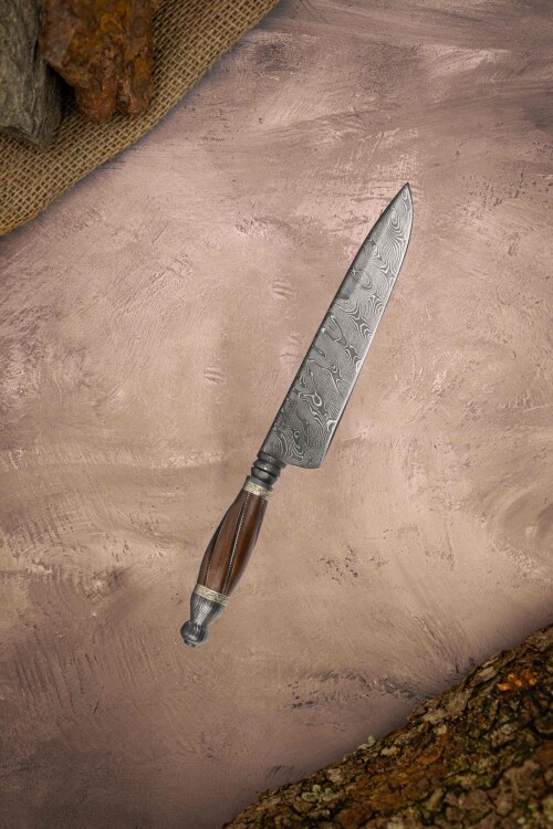 Cuchillo Cabo Nordestino - Acero de Damasco Cuchillo Cabo Nordestino - Acero de Damasco