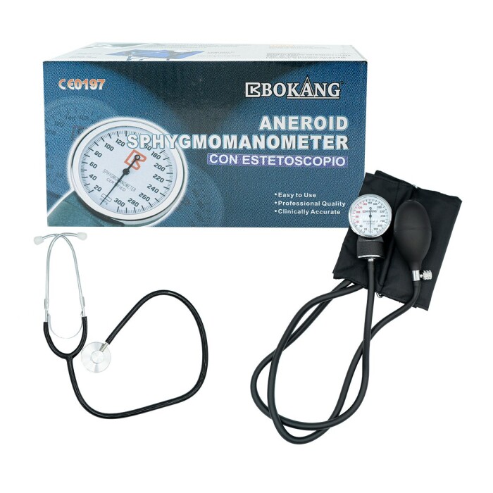 BOKANG TENSIOMETRO ANEROID C/ESTETOSCOP única