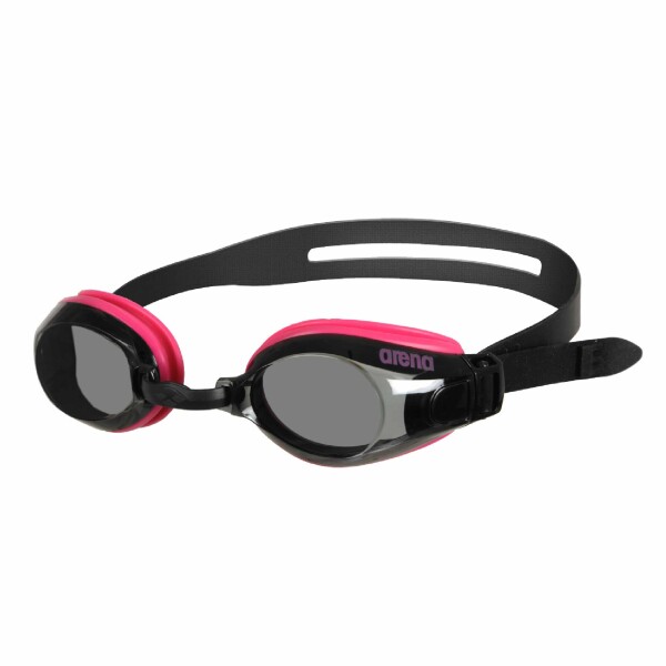 Lentes De Natación Para Adultos Arena Zoom X-Fit Goggles Rosa, Ahumado y Negro