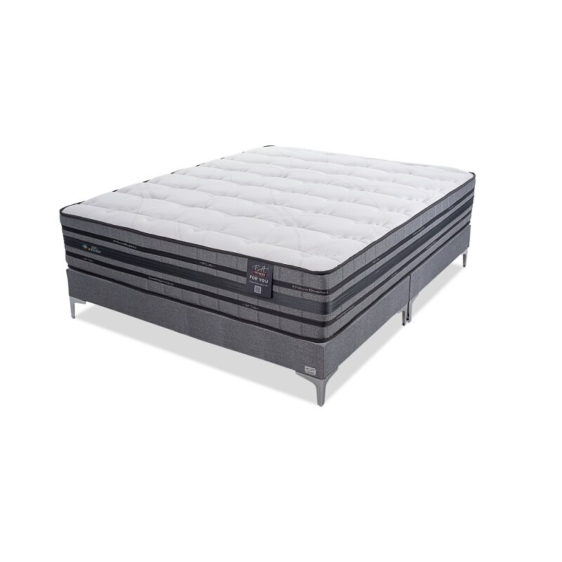 Somier Resorte For You Extra King 193x203x73