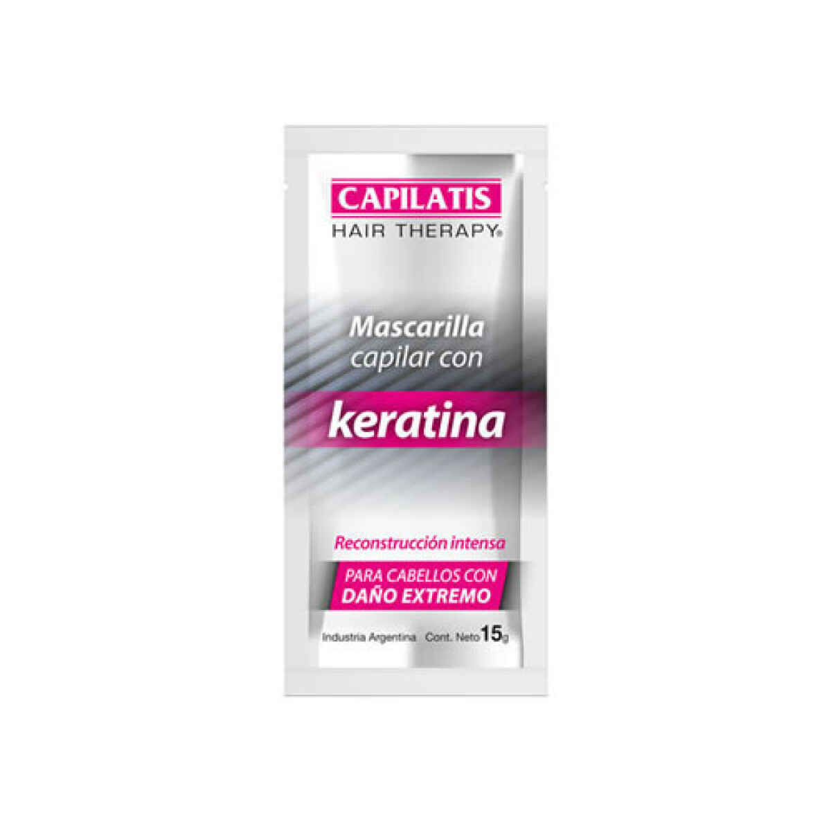 Mascarilla Capilatis de Keratina 15 g (Expendedor) – Reparación y Brillo Capilar