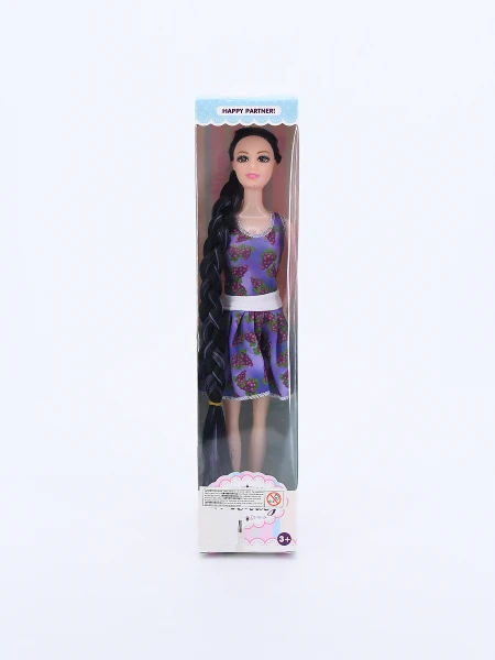 MUÑECA CON TRENZA DISEÑOS VIOLETA