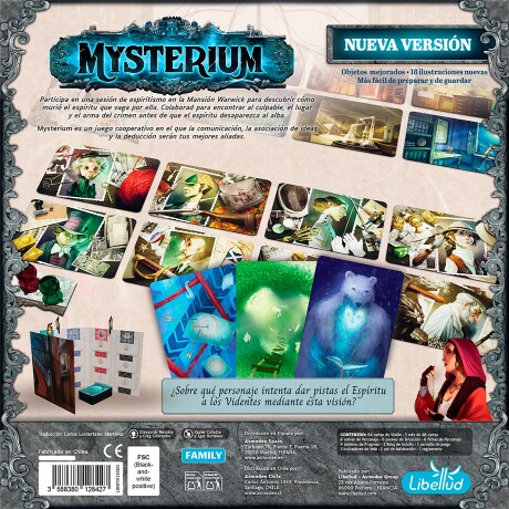 Juego de Mesa Asmodee Mysterium Refresh +10 001