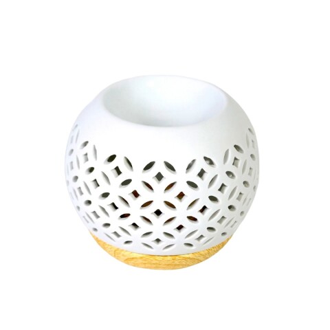 HORNITO CERAMICA BLANCO COMB 10X9CM Unica