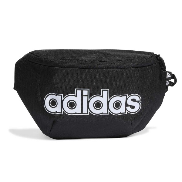 Riñonera Adidas Linear Duffel Negro-blanco