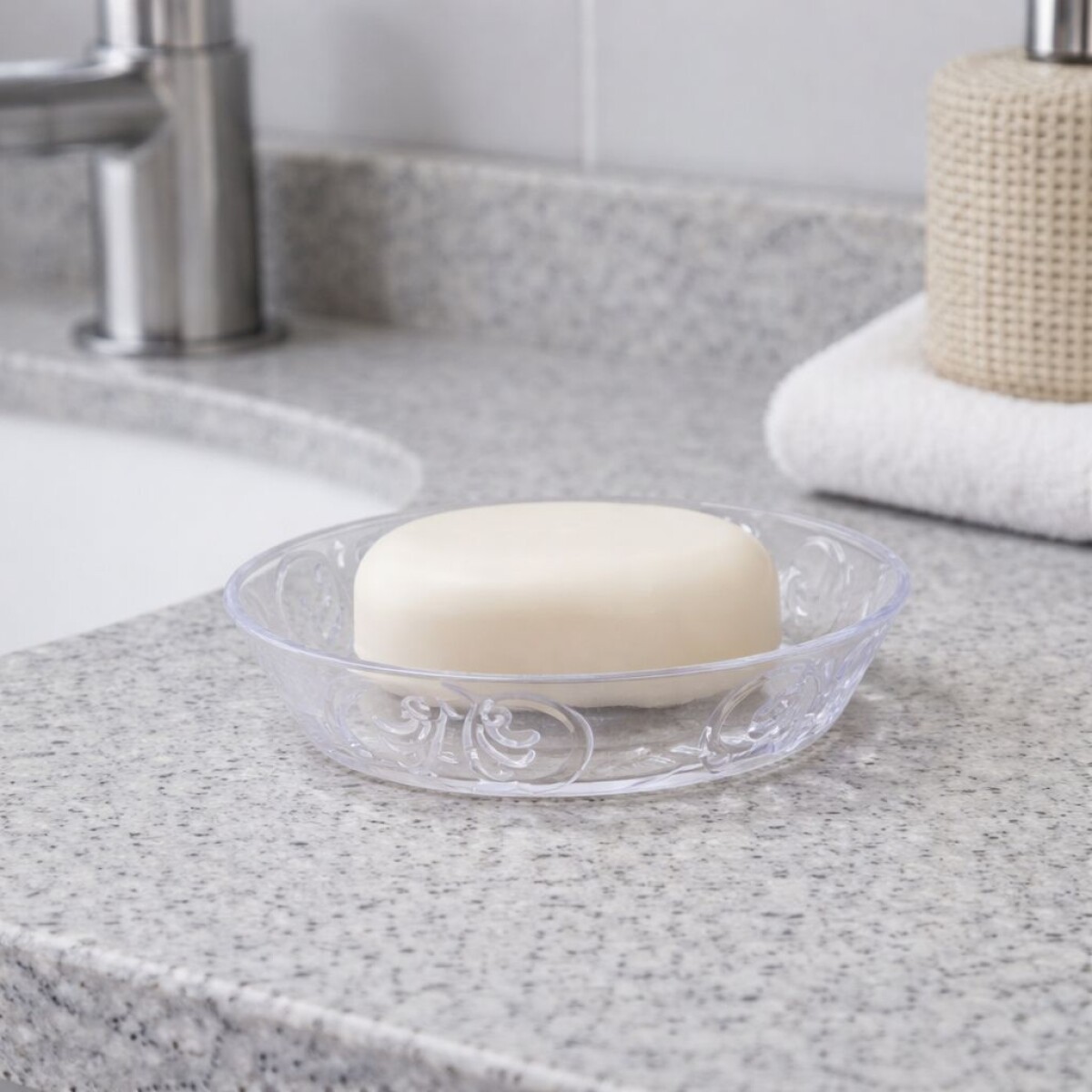 Jabonera para Baño en Acrílico 