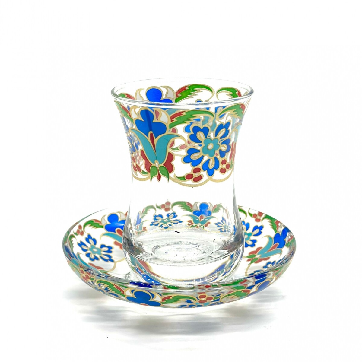 Vaso de té de vidrio X1 - 1 