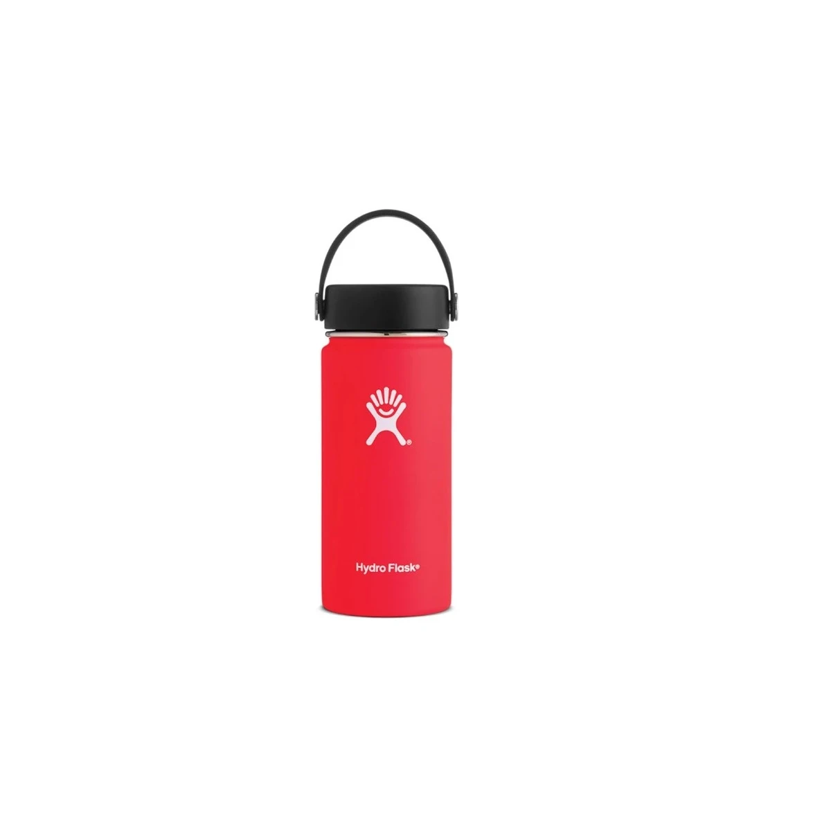 16 OZ WIDE MOUTH WITH FLEX CAP AS - Red 