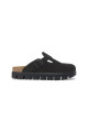 Zueco Boston Chunky Leve - Estrecho Black