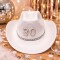 Sombrero Cowboy N°30 Blanco