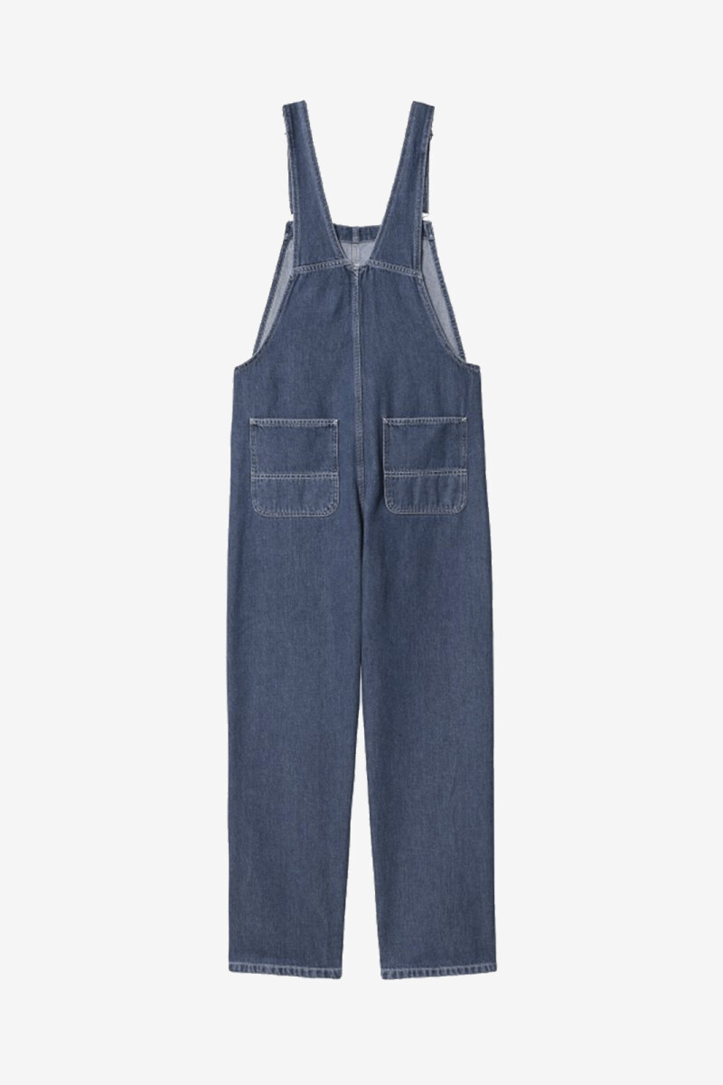 W' BIB OVERALL STRAIGHT Azul