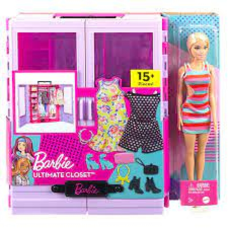 BARBIE---Closet-de-lujo-con-muñeca BARBIE---Closet-de-lujo-con-muñeca