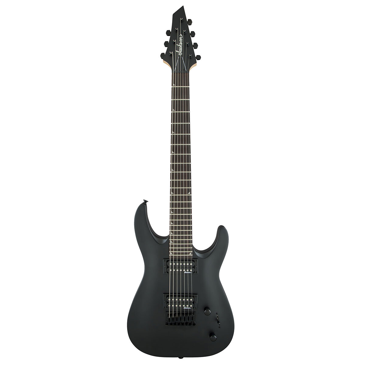 GUITARRA ELÉCTRICA JACKSON JS22-7 DINKY 7 ST SATIN BLACK 
