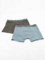 BOXER ALGODÓN PACK X2 VERDE