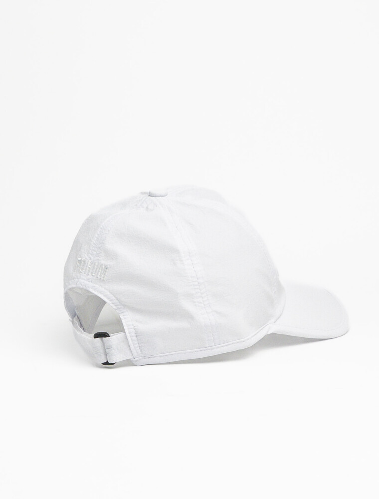 Gorro Dry Fit con Visera Blanco