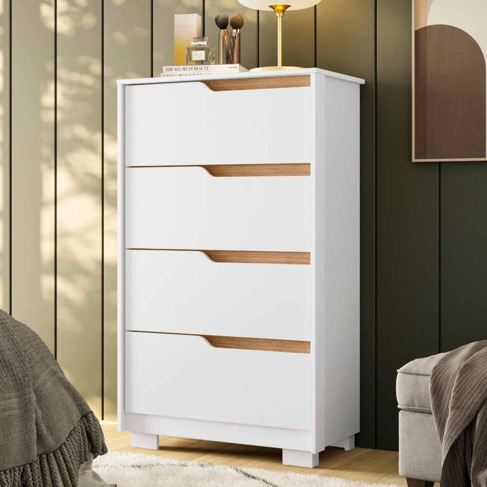 Comoda 4 Cajones - Sole Blanco