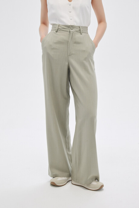 Pantalon Altova Verde Grisaceo