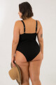 Malla mara textura super elastic Negro
