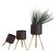 Set de macetas Concret Gris